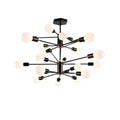 **Moderne Hanglamp met Meerdere Lichten en Minimalistisch Ontwerp**