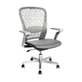 **Ergonomische bureaustoel met mesh rugleuning en verstelbare armleuningen**